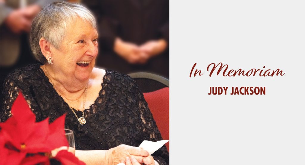 In Memoriam Judy Jackson